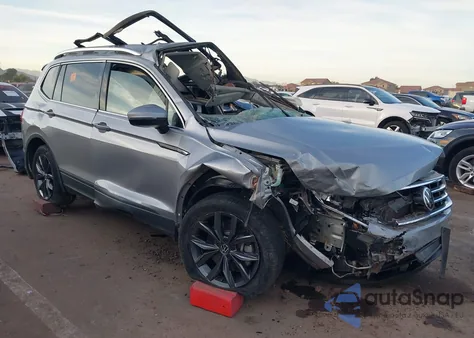 2022 Volkswagen Tiguan 2.0T Se из США, поврежденный, VIN 3VV3B7AX5NM085886